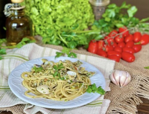LINGUINE with CLAM SAUCE