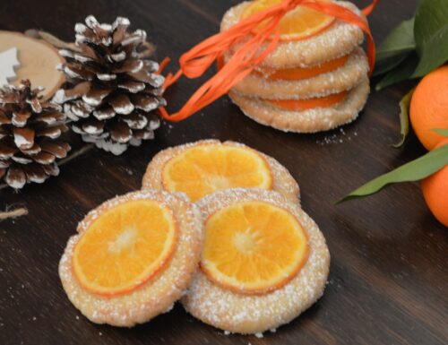 Tangerine scented Almond Cookies