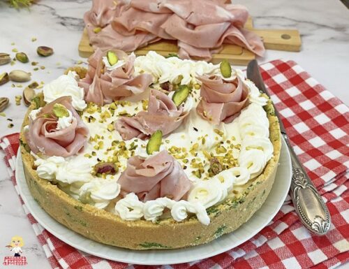 SALTY CHEESECAKE with MORTADELLA