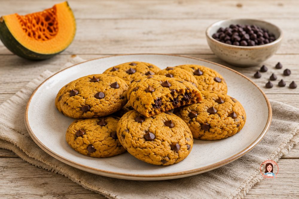 Pumpkin Chocolate Chip Cookies