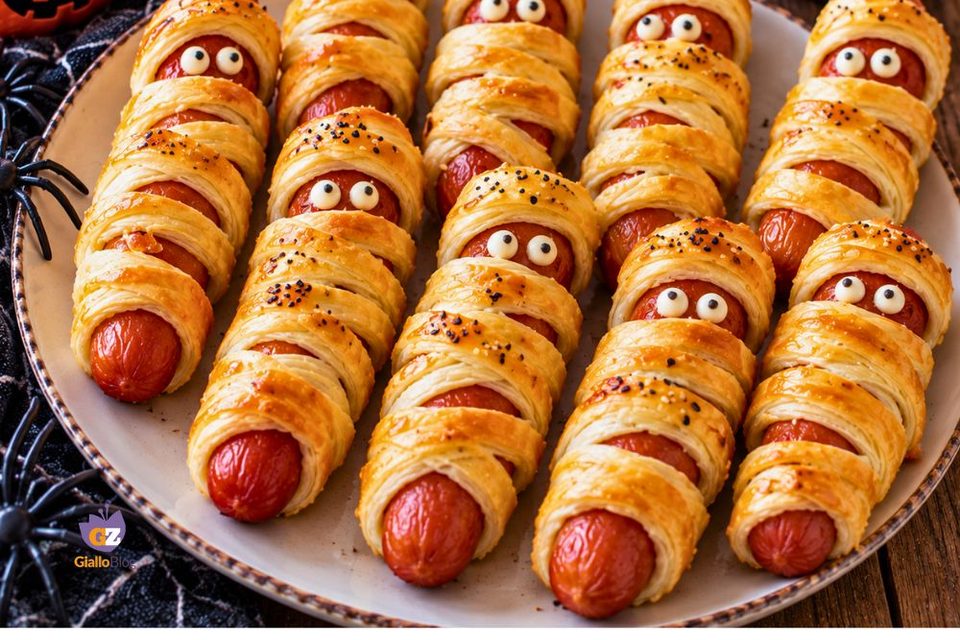 Halloween Mummy Dogs