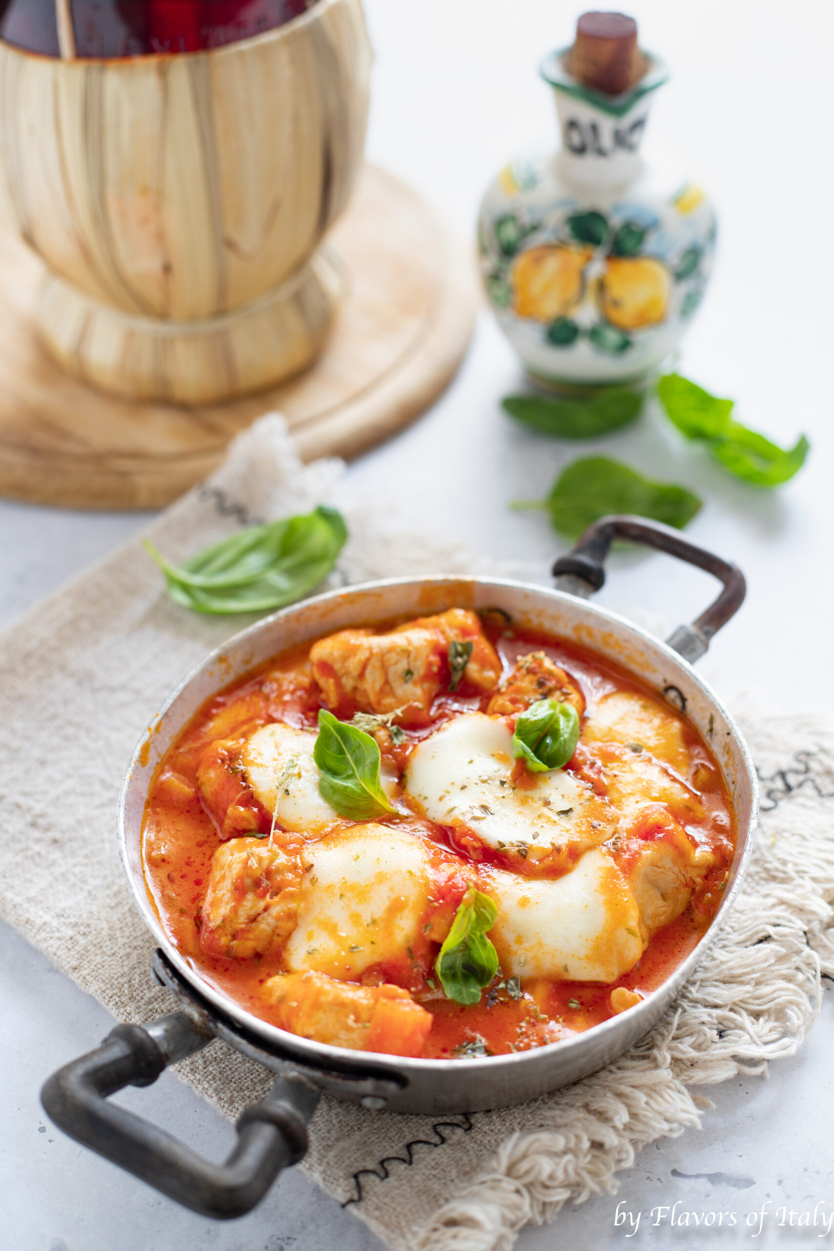 Chicken breast with mozzarella and tomato - Blog di flavorsofitaly