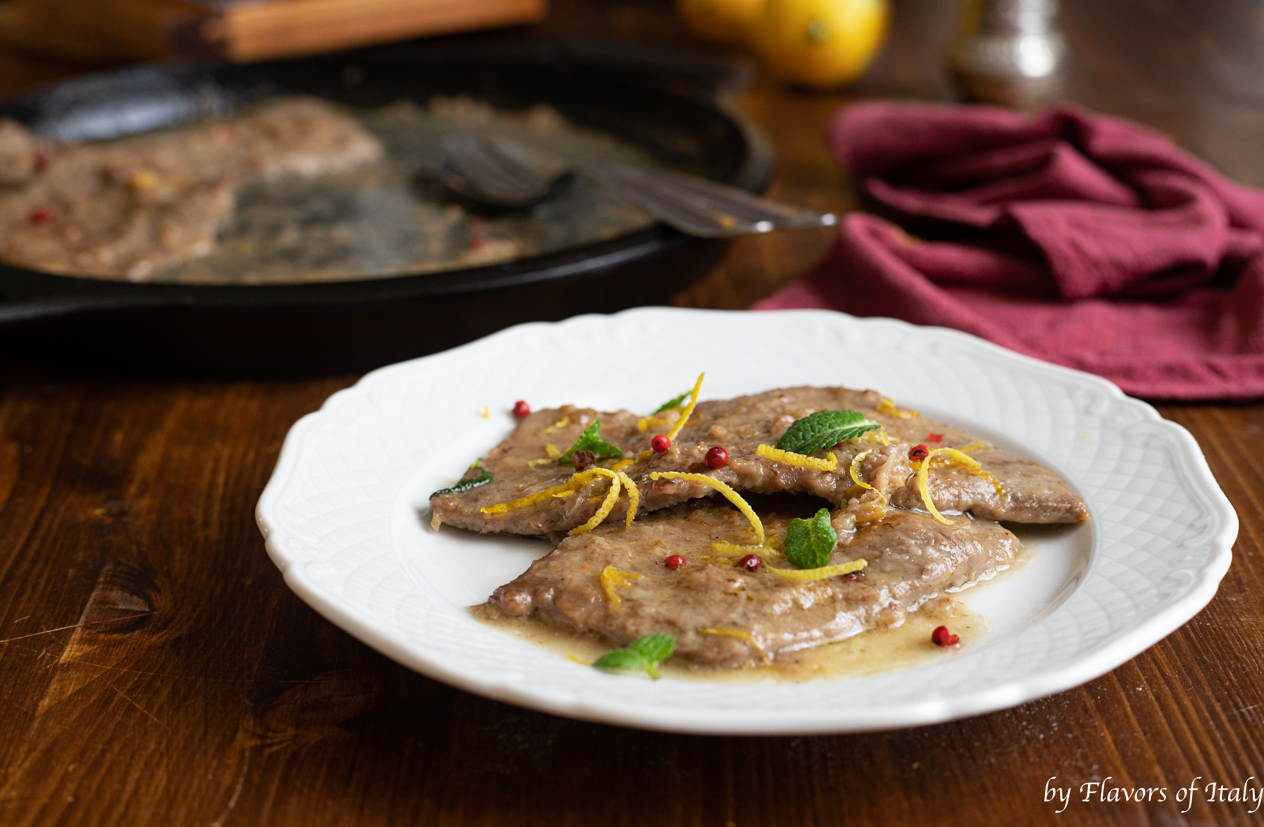 COCINA VIVA: Veal Scallopini (Escalope de ternera)