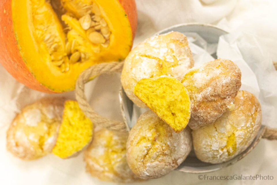 Soft and easy pumpkin biscuits