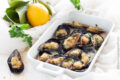 Gratinated mussels Apulian recipe