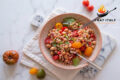 Pearled Barley Salad with Chickpeas, Cherry Tomatoes and Basil