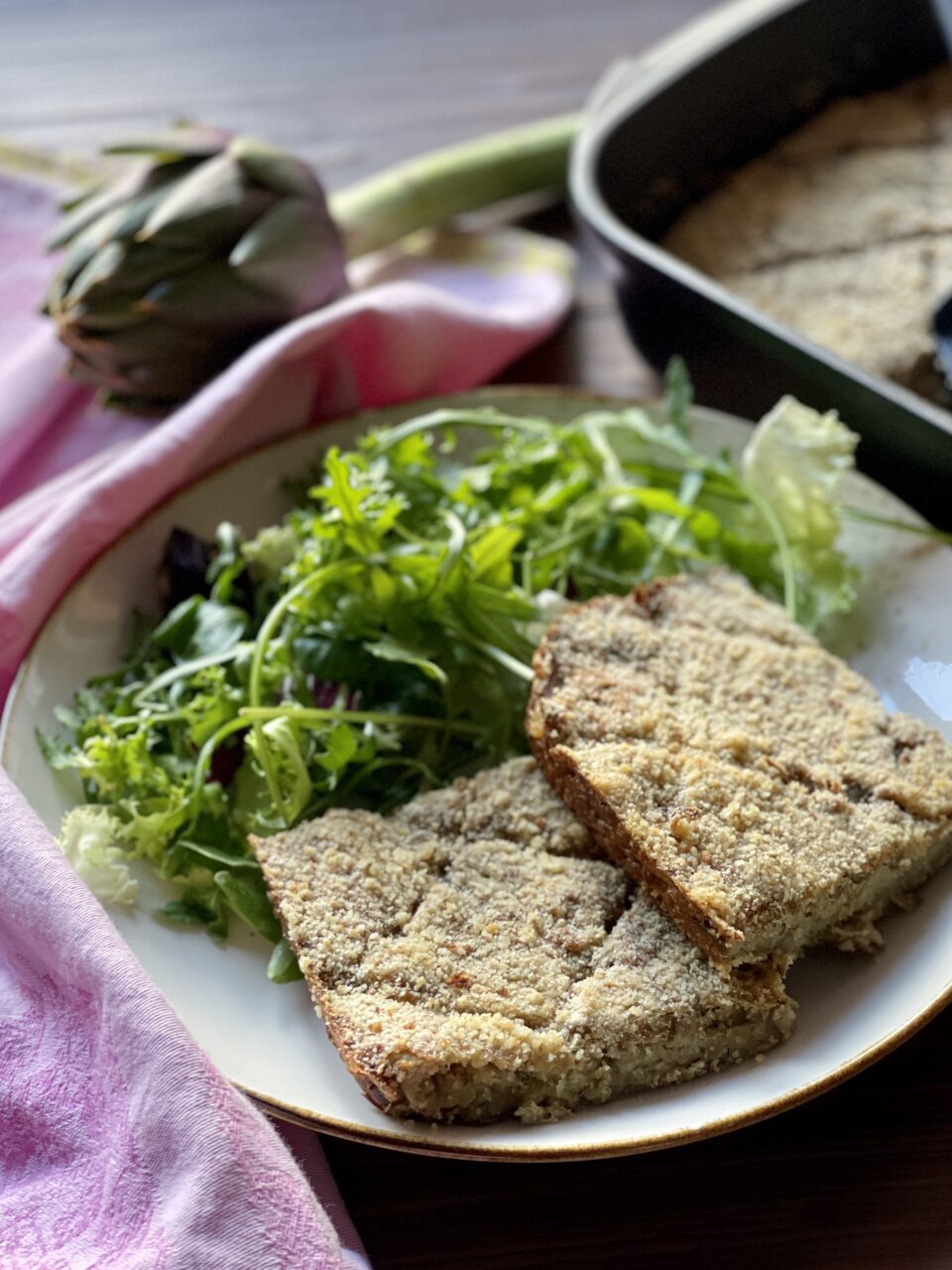 Artichoke polpettone