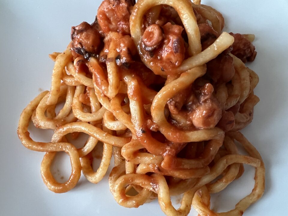 Octopus ragout - saporinewworld