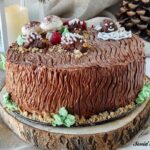 Chocolate trunk cake