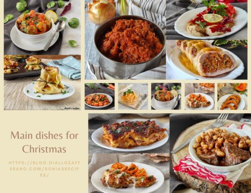 Main dishes for Christmas