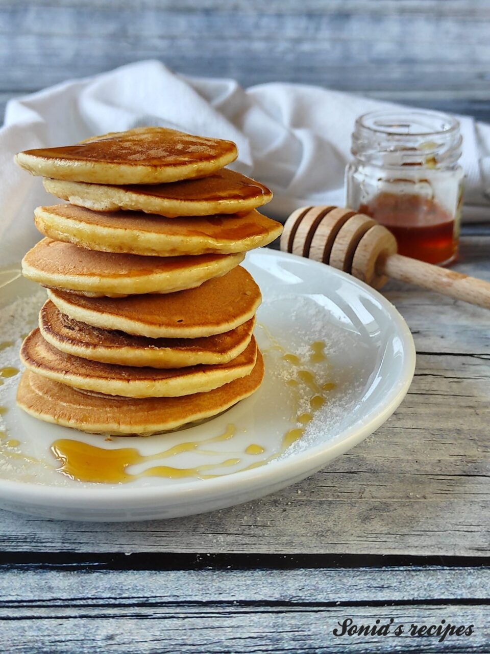 Homemade pancakes 