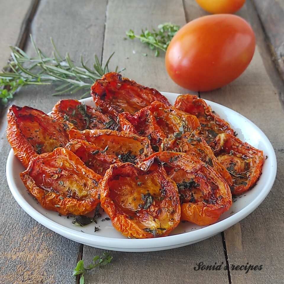 Dried tomatoes in the air fryer