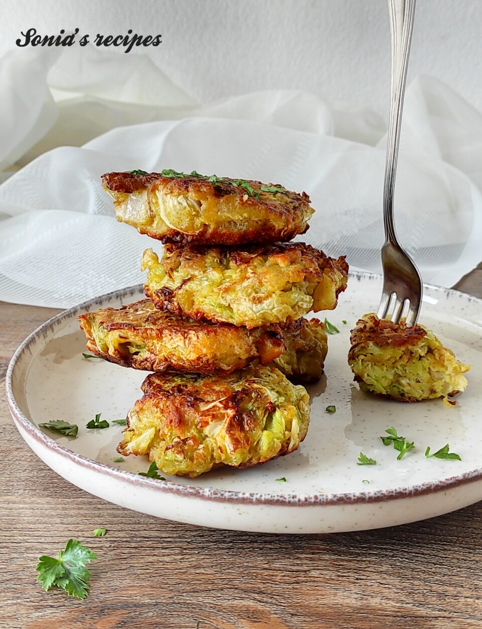 Easy Savoy Cabbage Pancakes