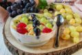 Smoothie bowl with yogurt and fruit