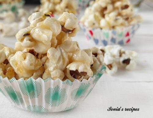 Homemade Caramel Popcorn
