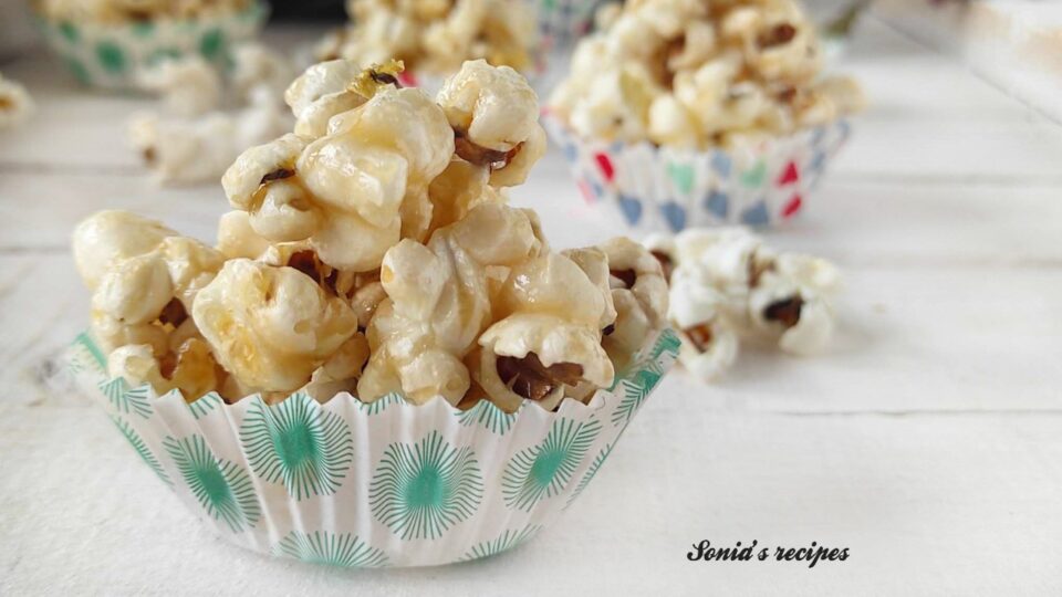 Homemade Caramel Popcorn