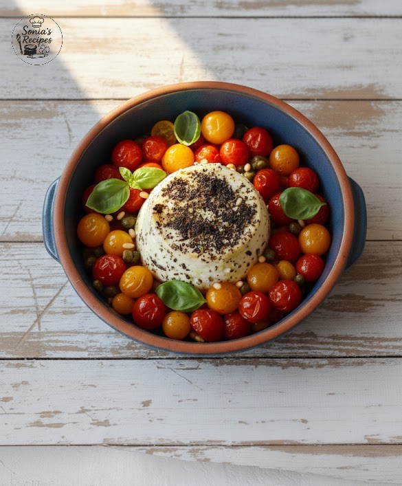 Easy Baked Ricotta