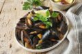 Authentic Italian Mussels in White Wine and Tomato Sauce