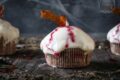 Easy Bloody Halloween Muffins: Spooky Coconut & Chocolate Treats