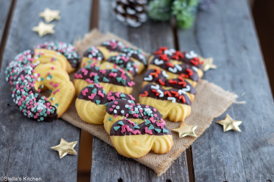 Christmas butter cookies