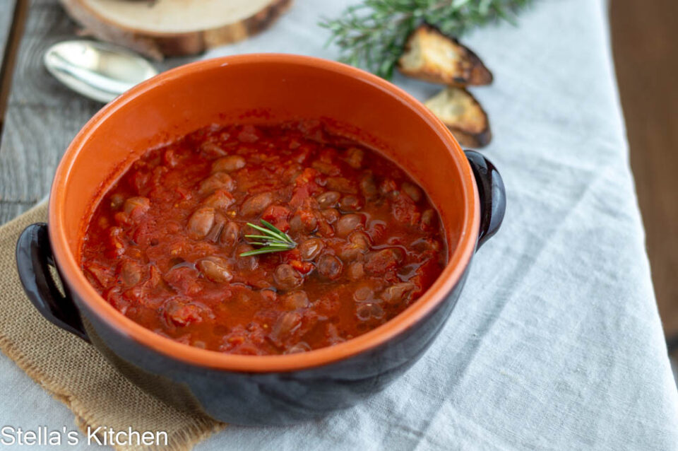 tomato bean stew