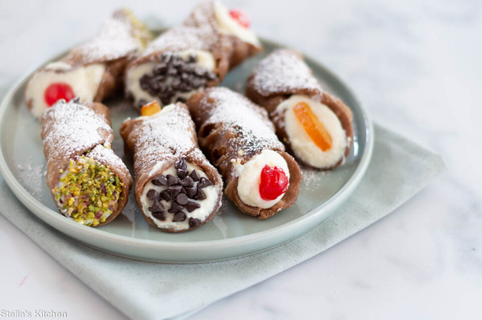 Homemade Sicilian cannoli - Stella's Kitchen