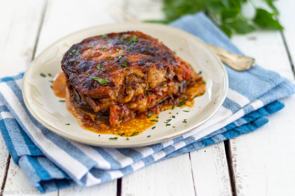 Eggplant parmigiana