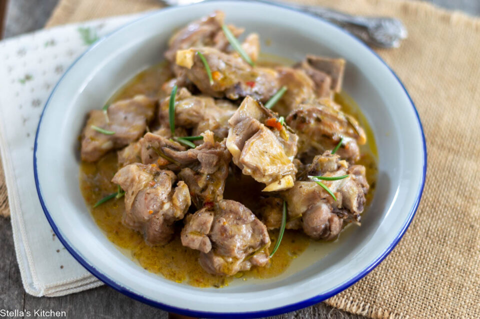 Roman lamb stew