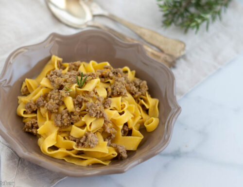 Pappardelle with duck ragout