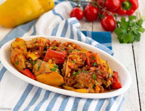 Italian Chicken with peppers