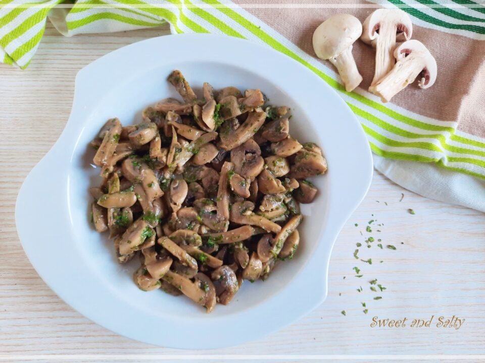 Sauteed mushrooms