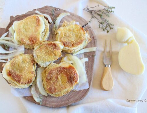 Baked Fennel Cutlets with Cheese