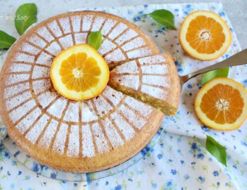 Soft orange cake