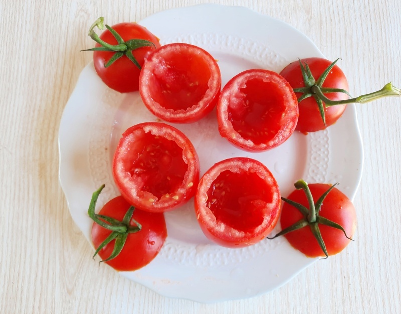 Tuna Stuffed Tomatoes