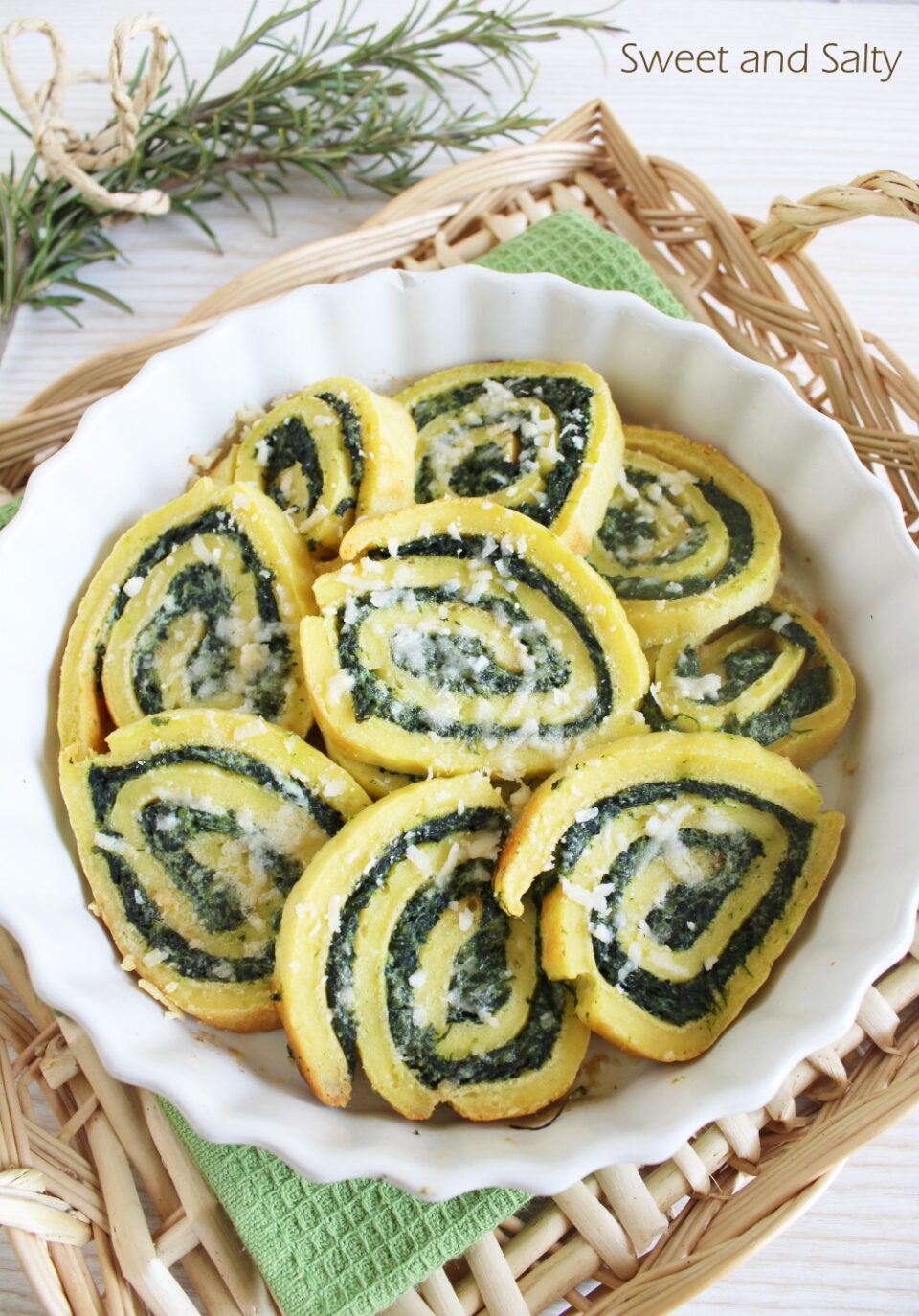 Potato Roll with Spinach and Ricotta