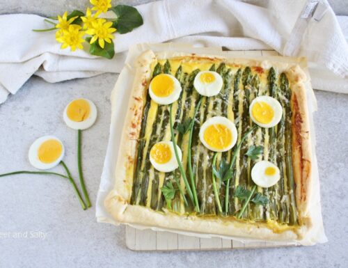 Savory Pie with Asparagus and Eggs