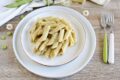 Pasta with Fava bean pesto
