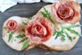 Salami Roses: the perfect Charcuterie Garnish