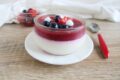 Panna Cotta with Mixed Berries