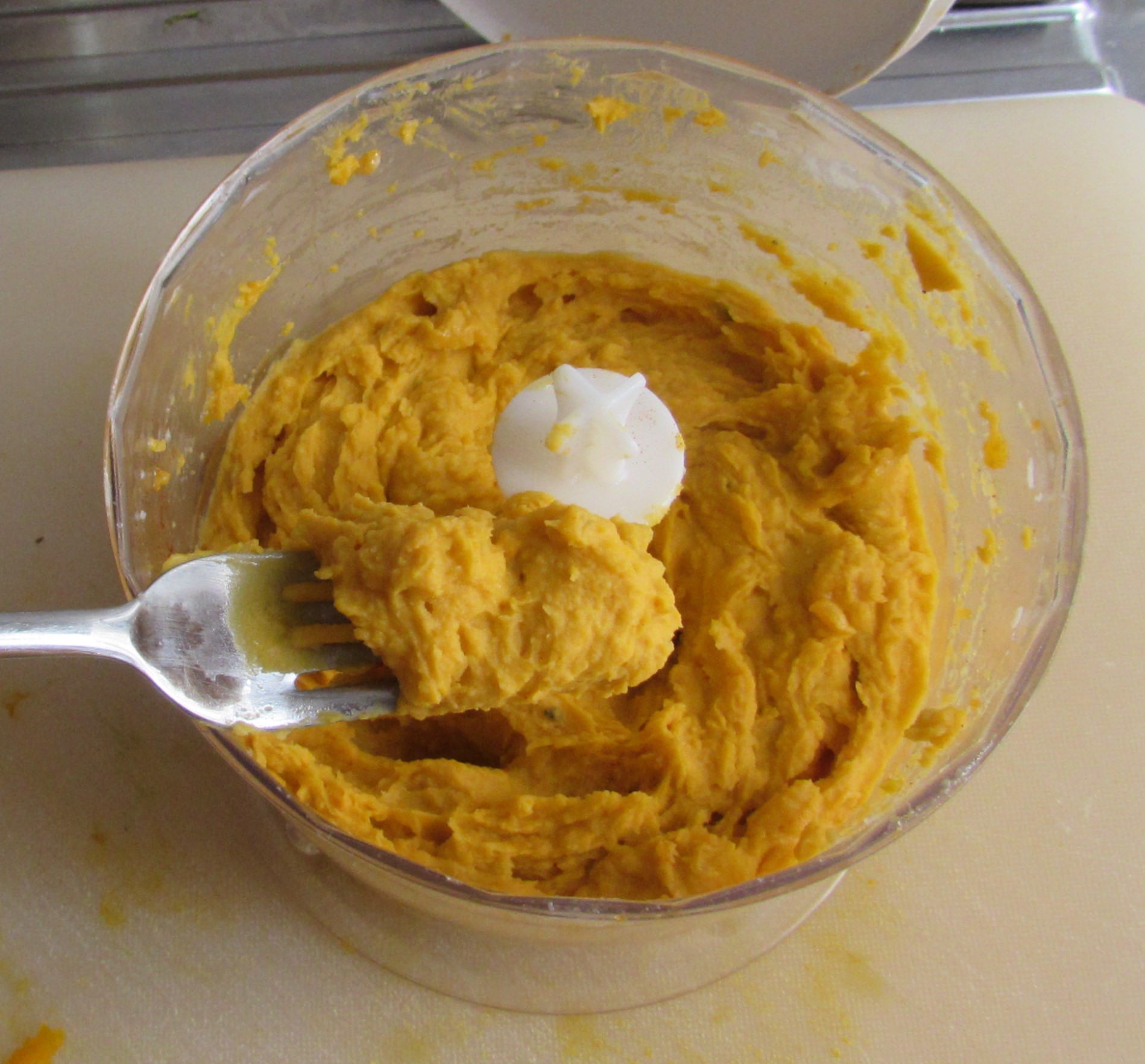 no chickpeas pumpkin hummus thick and creamy easy recipe by tastycorner blend ingredients