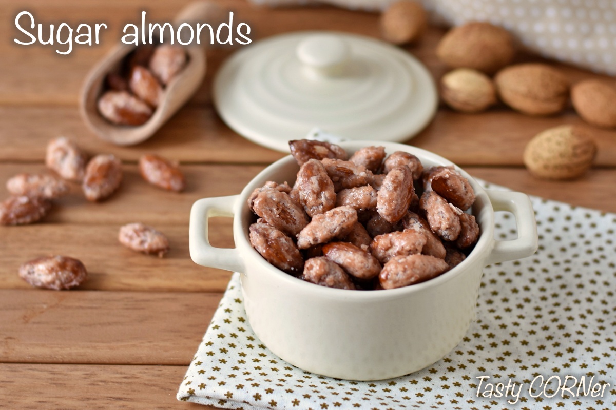sugar almonds recipe easy step by step homemade almond candies by tastycorner
