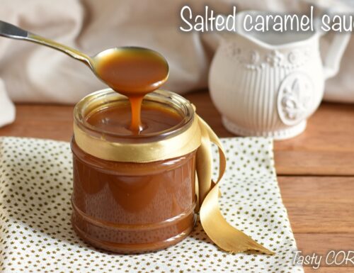 Easy homemade salted caramel sauce (4 ingredients)