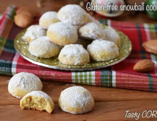 Gluten-free snowball cookies