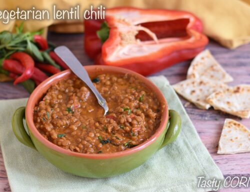Vegetarian lentil chili