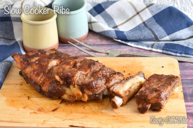 Slow cooker ribs