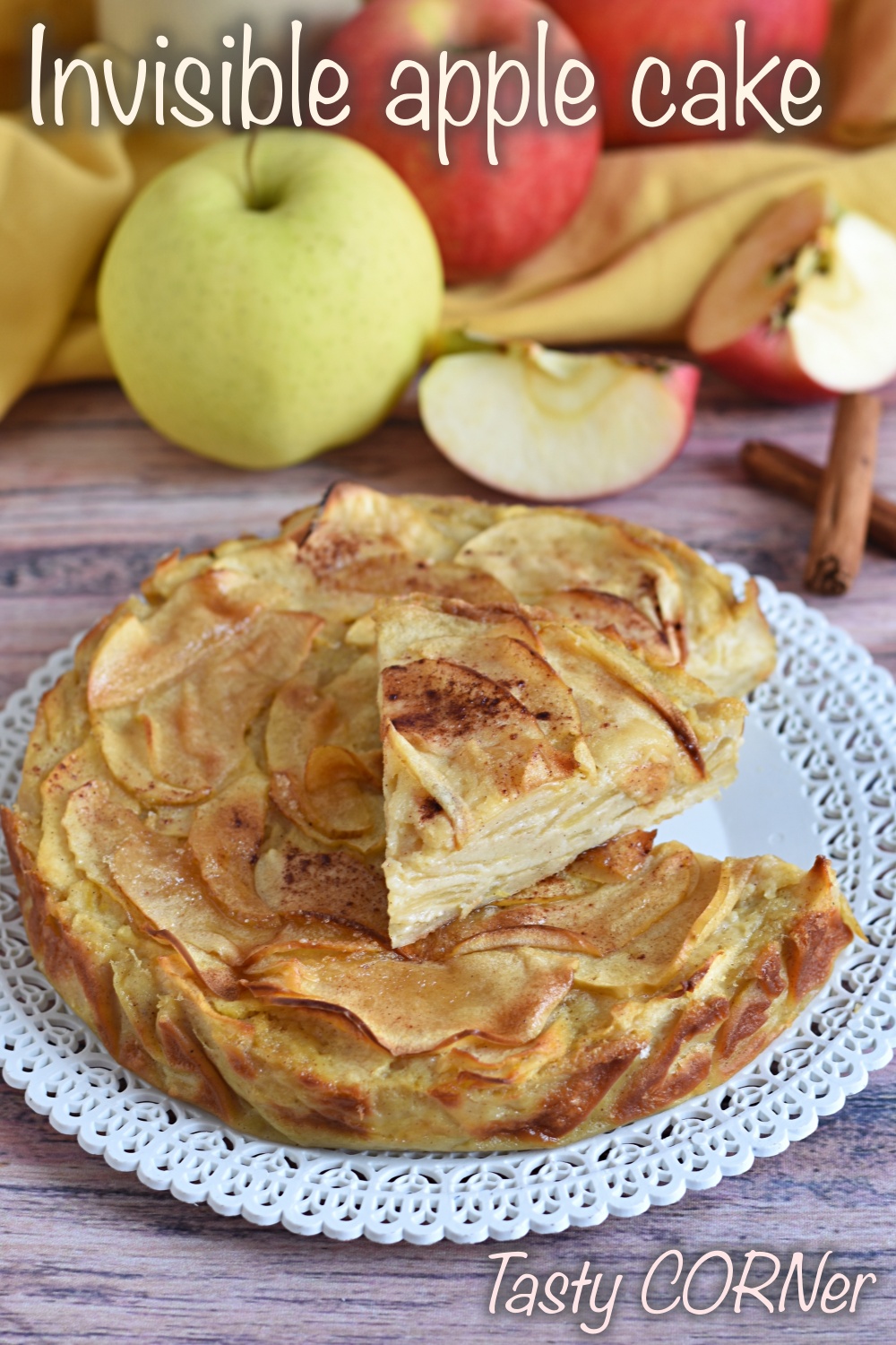 en_v_ invisible apple cake glutenfree low sugar easy recipe with a lot of apples by tastycorner