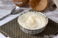 Homemade coconut cream