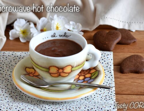 Microwave hot chocolate