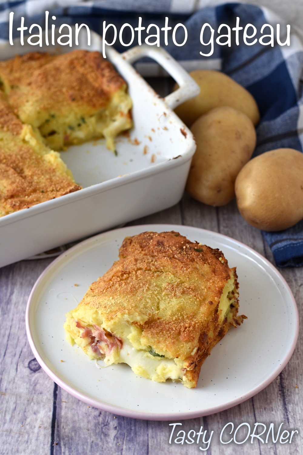 en_v_ italian potato gateau with ham and cheese authentic neapolitan recipe by tasty corner