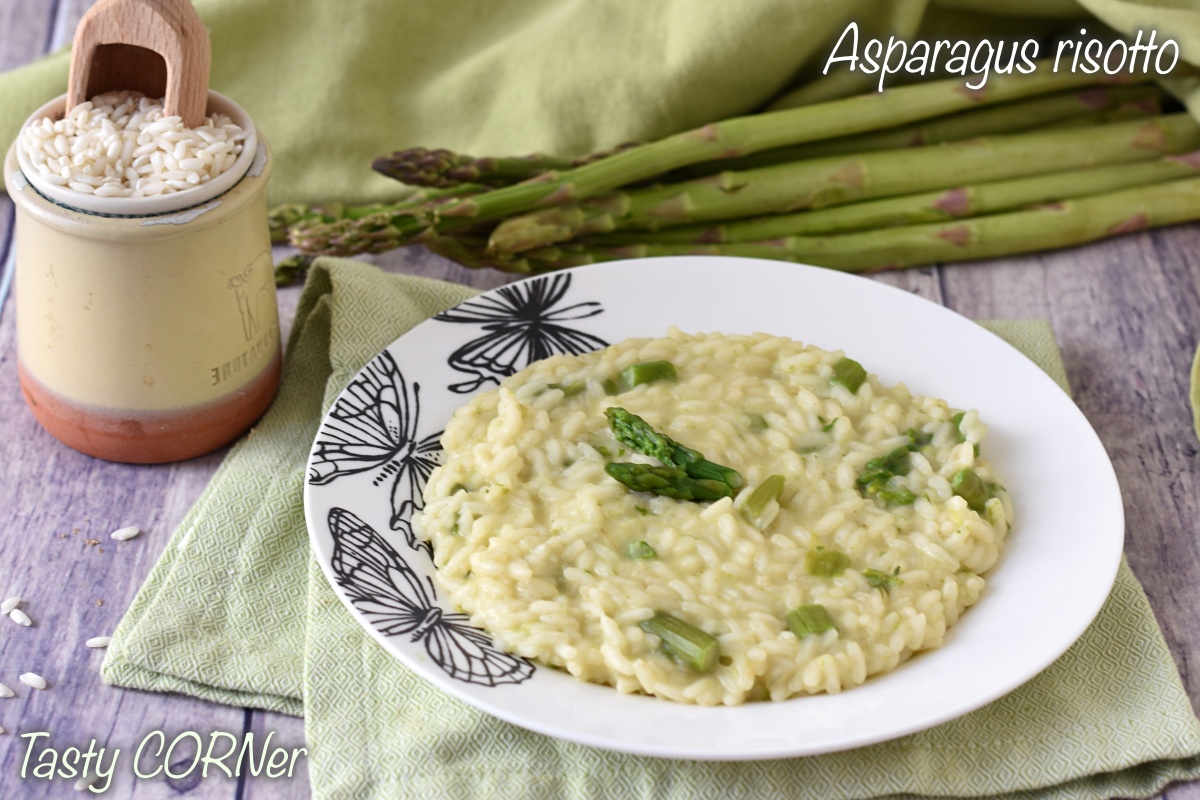 asparagus risotto creamy italian recipe vegetarian risotto step by step healthy meal by tasty corner blog